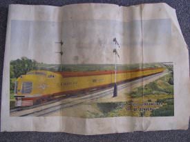 Poster, Union Pacific Streamliner 