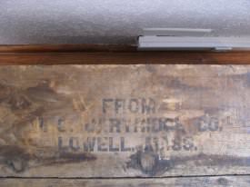 Inscription on Cartridge Box