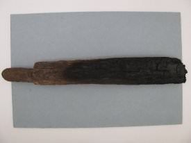 Wooden Paddle - Burned Side
