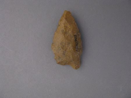 projectile point with ID