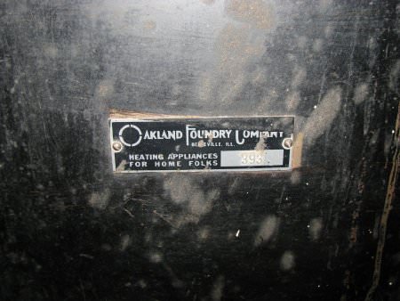 Stove Maker Plate