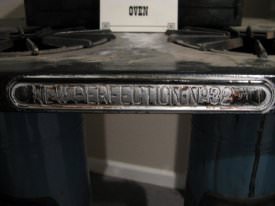 Stove Model Plate