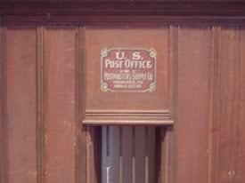 Greenland post office boxes close-up