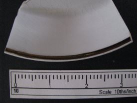 Ironstone China Shard w/scale