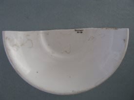 Ironstone Saucer Shard