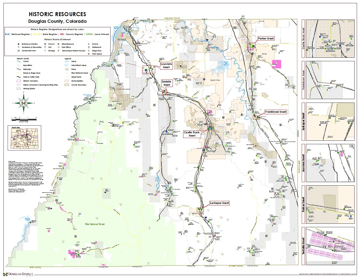 Standard Map Products Douglas County Government