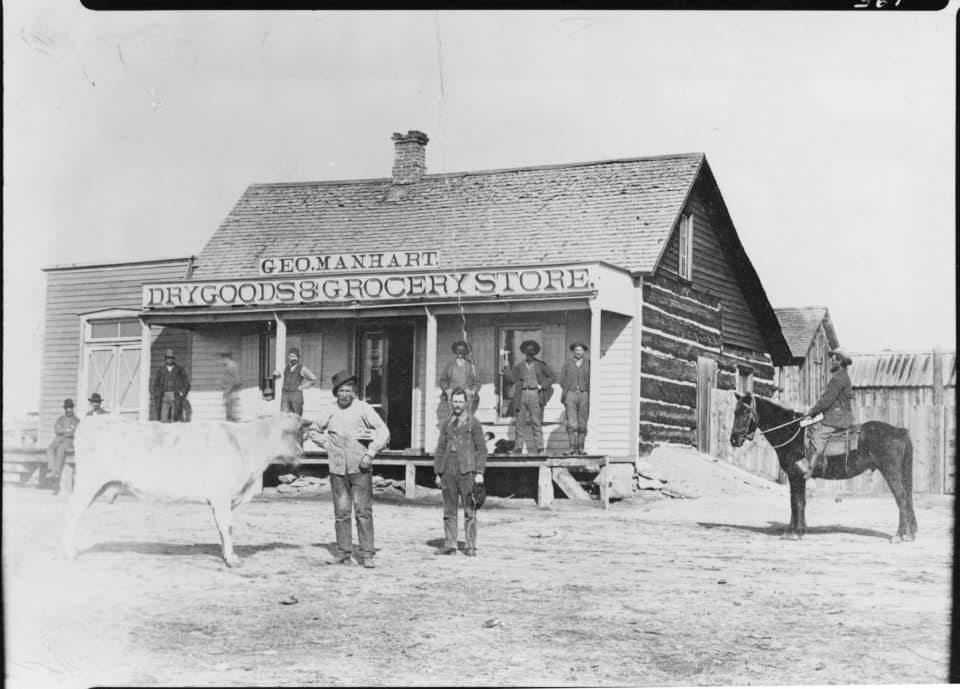 Manhart Store 1890s Log