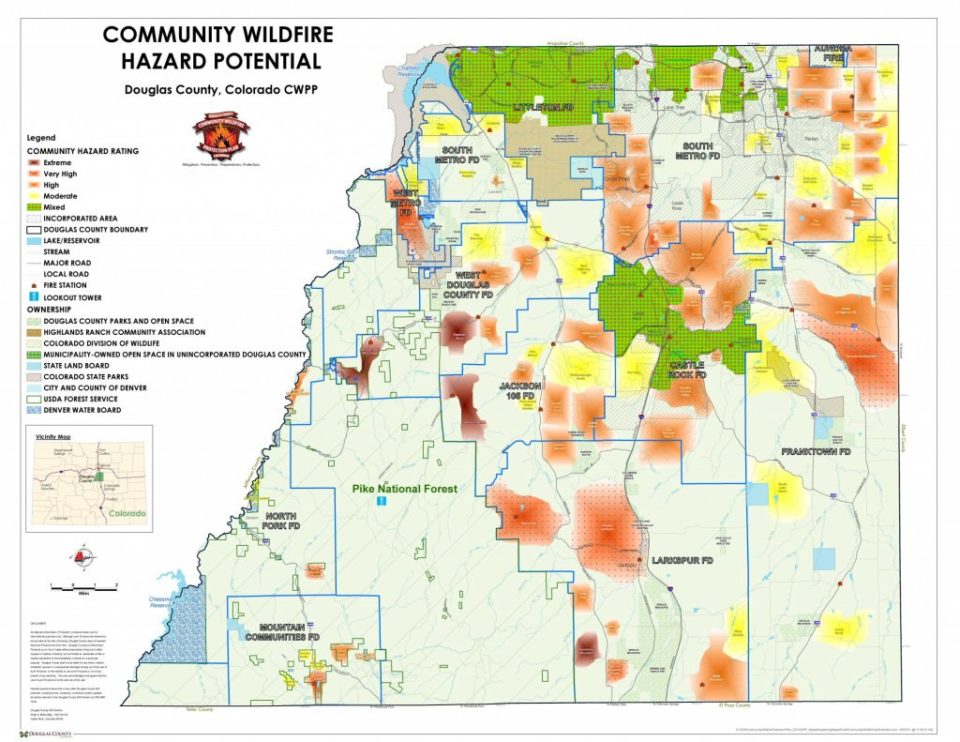 Maps (CWPP) Douglas County