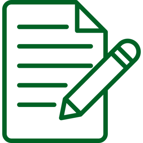paper with pencil icon