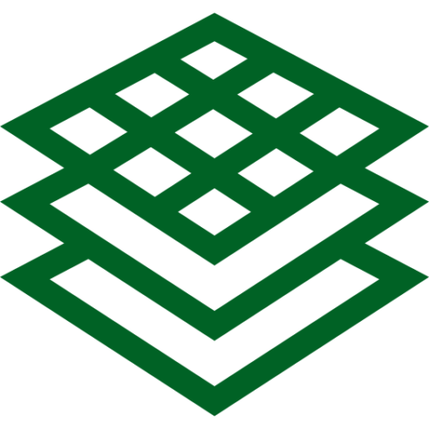 icon of layers of ground or land