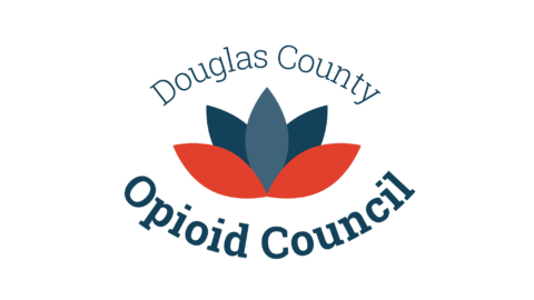 Douglas County Opioid Council logo featuring a lotus flower